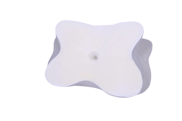 Orthopaedic memory foam pillow featuring contour design for enhanced neck support and pressure relief.